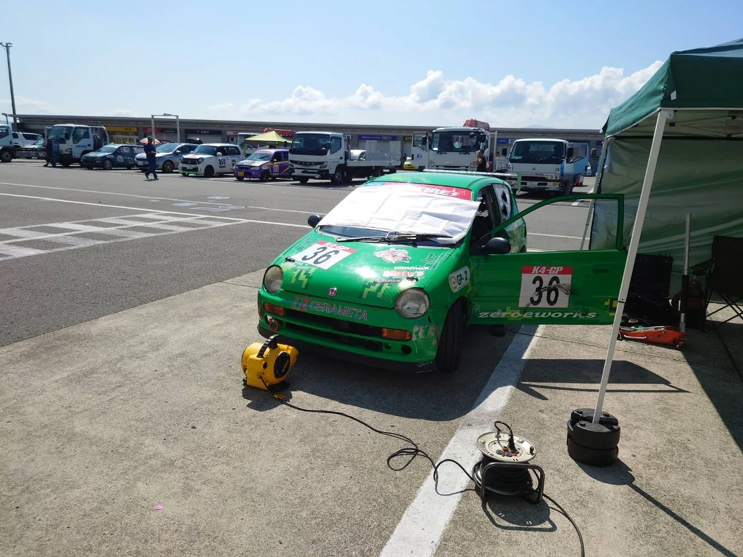 【8月の耐久レースに向けてテスト走行！】